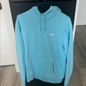 Nike Men's Light Blue Hoodie